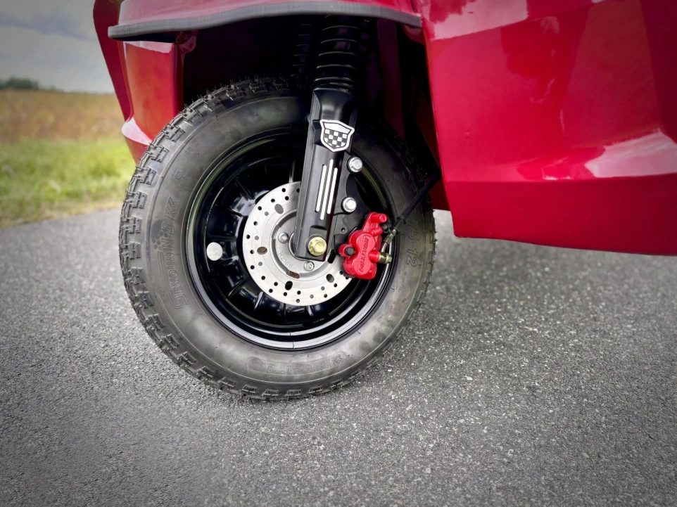 den gode forbremse på luxcap kabinescooter